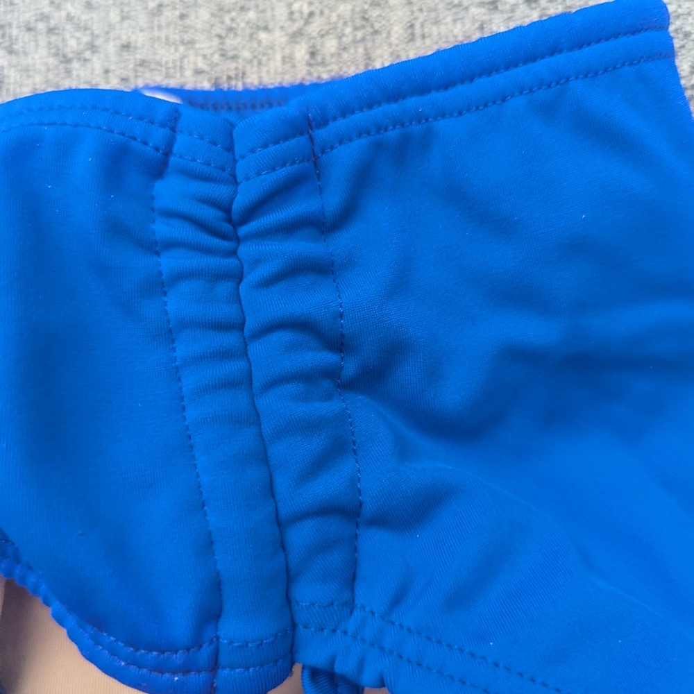 đ Royal Blue Strapless Bikini Set - Picture 2 of 9